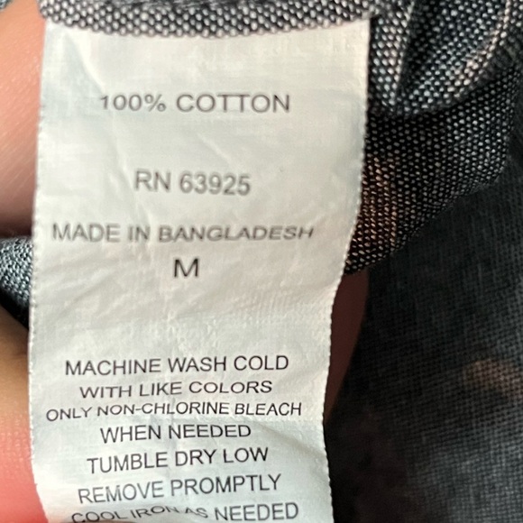 Silverlake Men's Gray Short Sleeve Shirt. - Picture 5 of 5